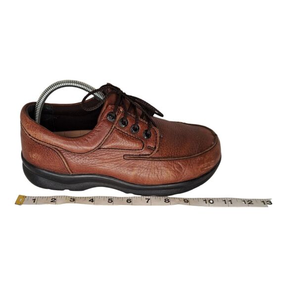 Apex Men\'s Shoe Ariya Walker #Y910M Oxford Size 7.5 Brown Leather + Black Sole main image 10